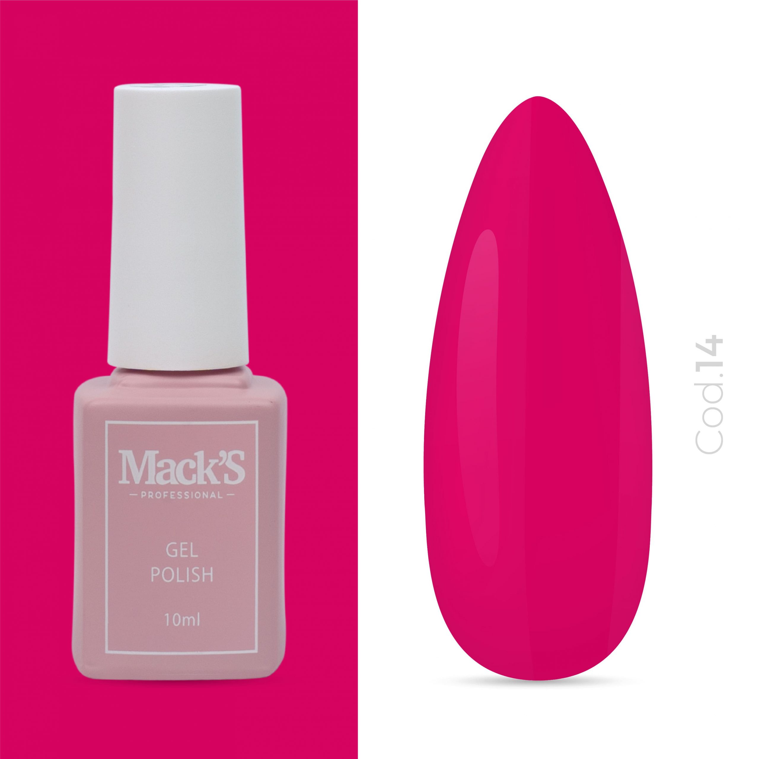 14 semipermanente Macks professional