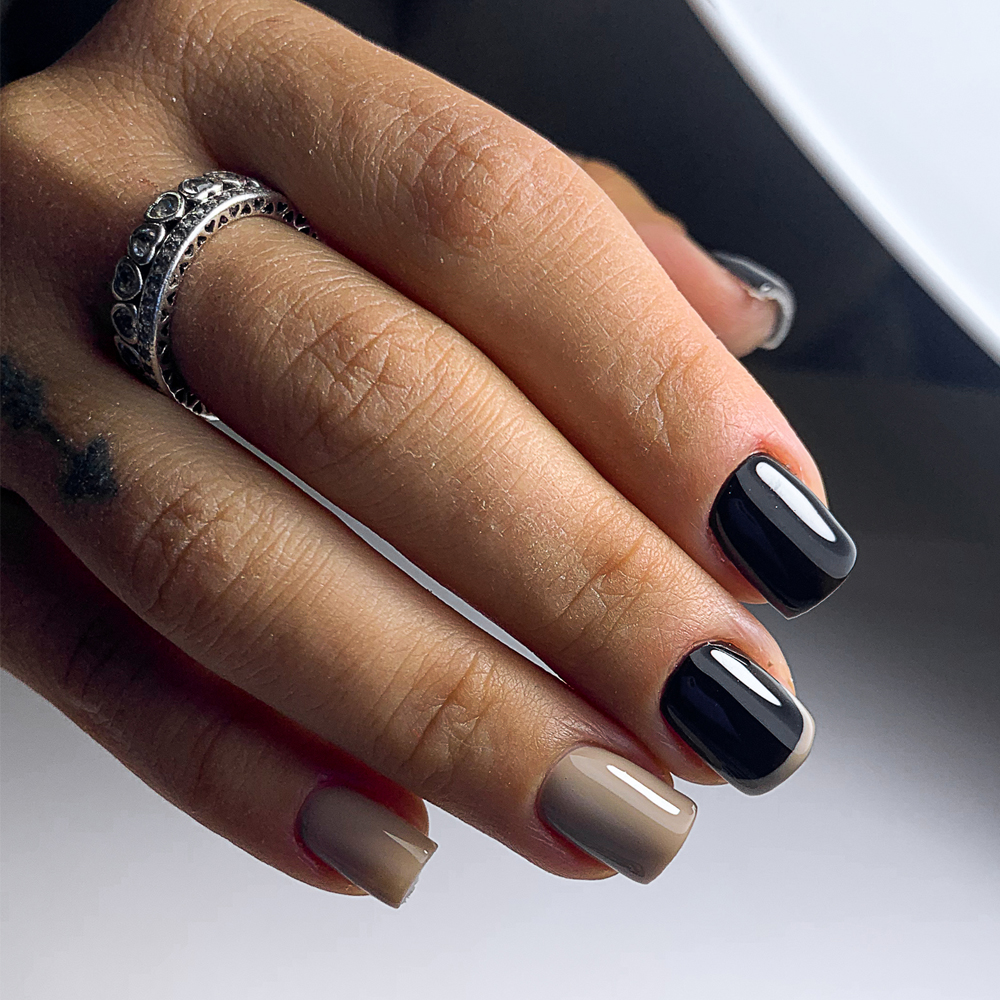 555 Semipermanente Nero Lux Gel Polish 10ml - immagine 4