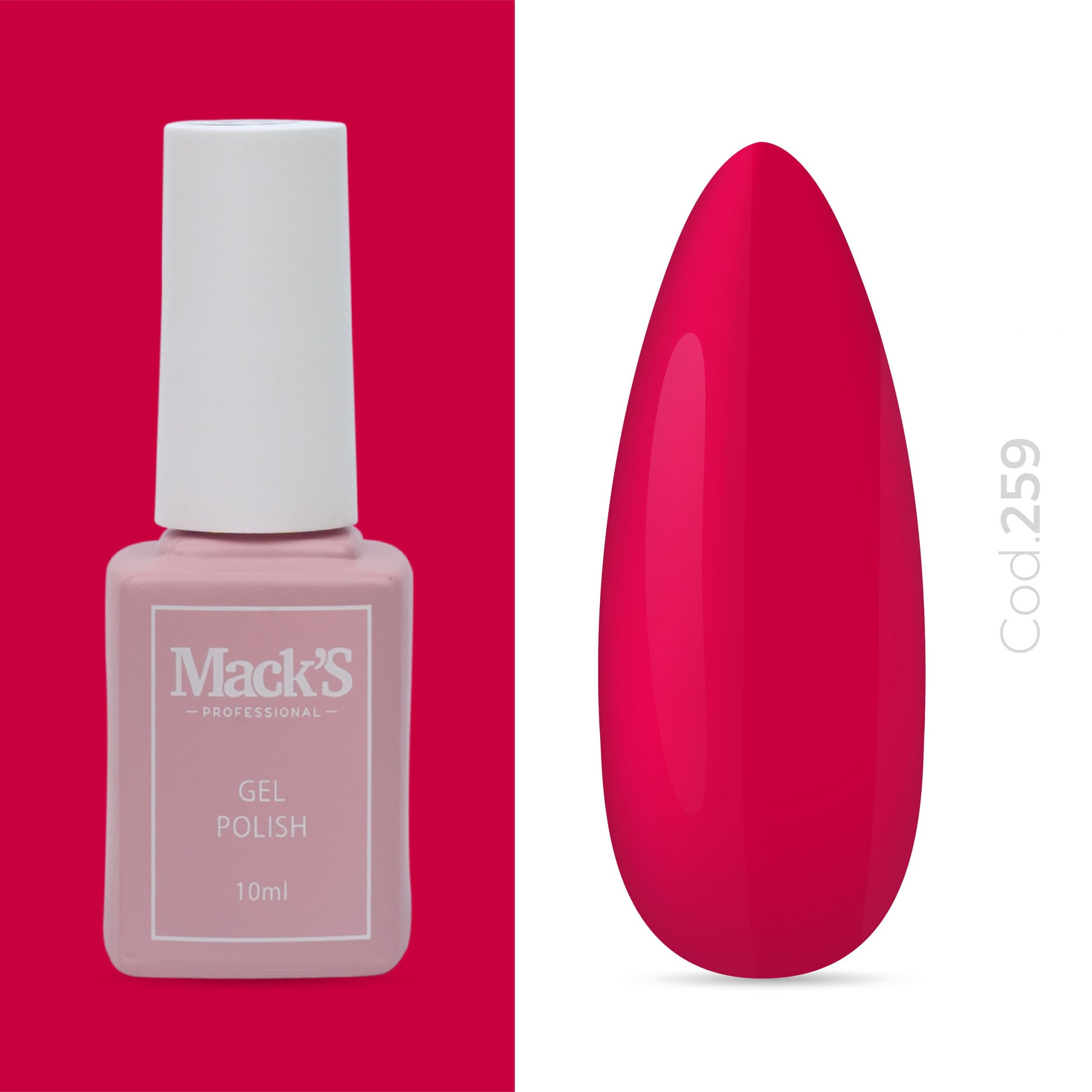 259 semipermanente Macks professional