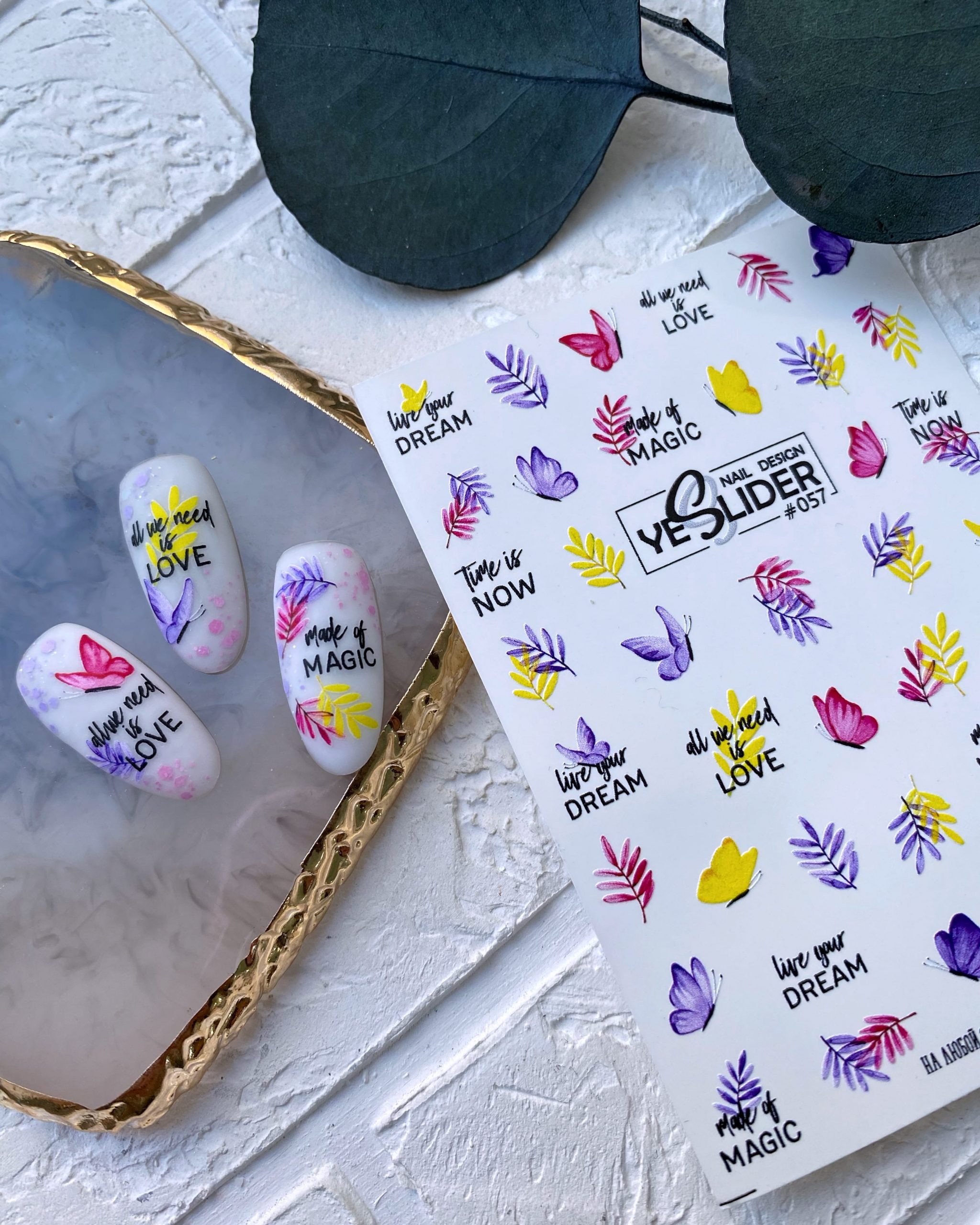 57 yes slider decorazione unghie