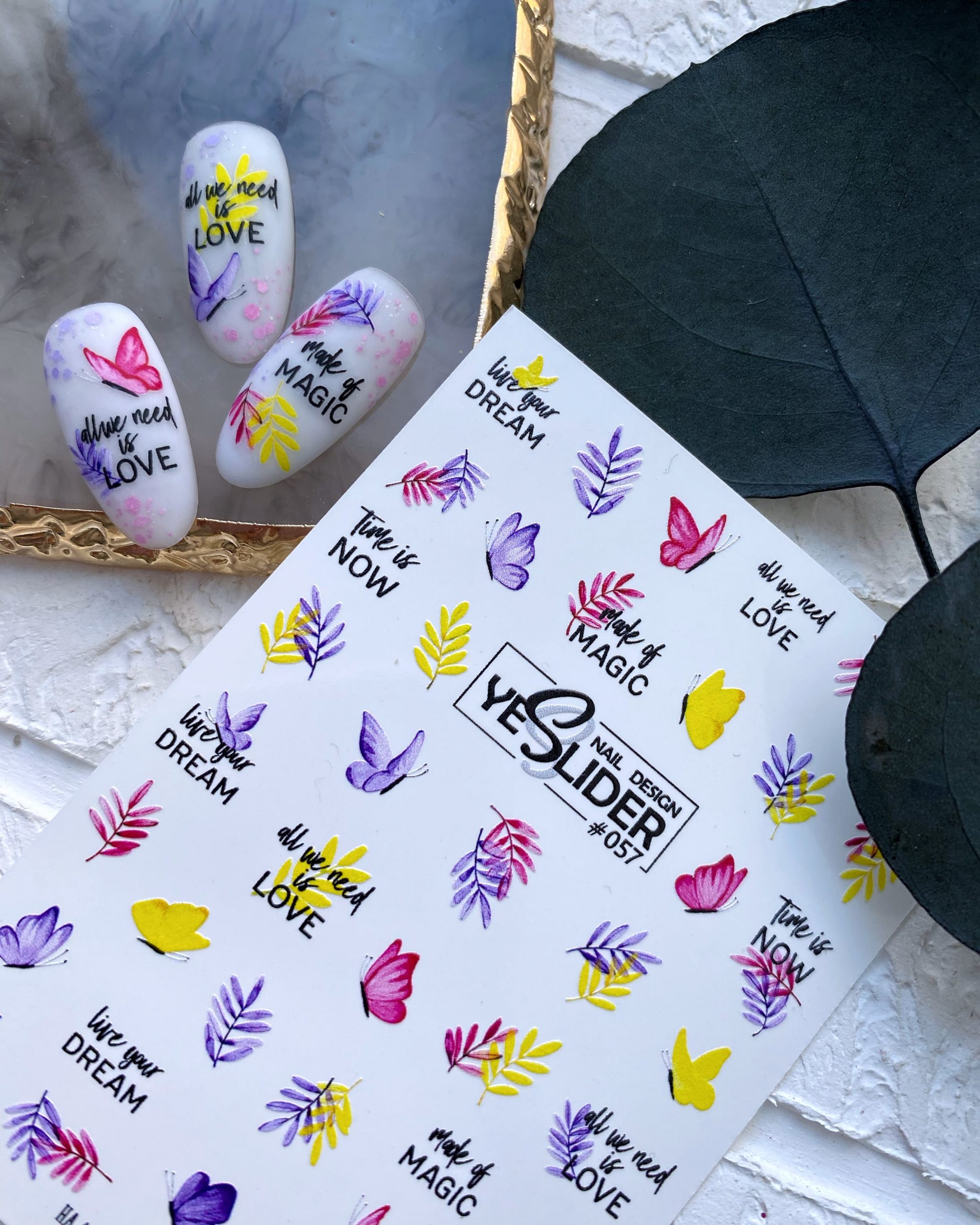 57 yes slider decorazione unghie