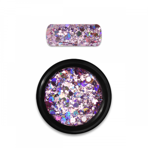 Moyra holo glitter mix No. 03 Rose