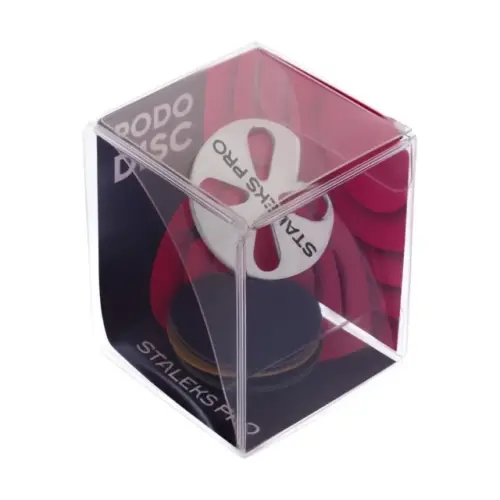 set base PODODISC per pedicure misura L (25 mm) con 5 pezzi lima monouso - Grana 180